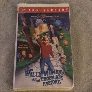 Willy Wonka and the chocolate factory, VHS tape